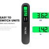 imageBAGAIL Digital Luggage Scale 110lbs Hanging Baggage Scale with Backlit LCD Display Portable Suitcase Weighing Scale Travel Luggage Weight Scale with Hook Strong Straps for TravelersBlackSilver