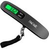 imageBAGAIL Digital Luggage Scale 110lbs Hanging Baggage Scale with Backlit LCD Display Portable Suitcase Weighing Scale Travel Luggage Weight Scale with Hook Strong Straps for TravelersBlack