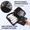 imageBAGAIL 8 Set9 Set Packing Cubes Luggage Packing Organizer for Travel Suitcase Packing Bags for Travel AccessoriesBlack Flamingo