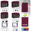 imageBAGAIL 8 Set9 Set Packing Cubes Luggage Packing Organizer for Travel Suitcase Packing Bags for Travel AccessoriesBurgundy