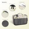 imageBAGAIL 8 Set9 Set Packing Cubes Luggage Packing Organizer for Travel Suitcase Packing Bags for Travel AccessoriesGreen Flower