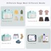 imageBAGAIL 8 Set9 Set Packing Cubes Luggage Packing Organizer for Travel Suitcase Packing Bags for Travel AccessoriesLeaf