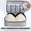 imageBAGAIL 8 Set9 Set Packing Cubes Luggage Packing Organizer for Travel Suitcase Packing Bags for Travel AccessoriesLight Grey