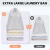 imageBAGAIL 8 Set9 Set Packing Cubes Luggage Packing Organizer for Travel Suitcase Packing Bags for Travel AccessoriesLight Grey