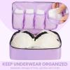 imageBAGAIL 8 Set9 Set Packing Cubes Luggage Packing Organizer for Travel Suitcase Packing Bags for Travel AccessoriesLight Purple