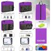 imageBAGAIL 8 Set9 Set Packing Cubes Luggage Packing Organizer for Travel Suitcase Packing Bags for Travel AccessoriesPurple