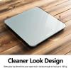 imageBAGAIL Bathroom Scale Digital Weighing Scale with High Precision Sensors and Tempered Glass Ultra Slim Stepon Technology ShineThrough Display  15Yr Guarantee BlackGrey Bathroom Scale