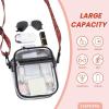 imageBAGAIL Clear Bag Stadium Approved Crossbody Shoulder Messenger Clear Purse with Adjustable Strap02ethnic Arrow