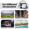 imageBAGAIL Clear Bag Stadium Approved Crossbody Shoulder Messenger Clear Purse with Adjustable Strap02grey