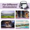 imageBAGAIL Clear Bag Stadium Approved Crossbody Shoulder Messenger Clear Purse with Adjustable Strap02retro Wave