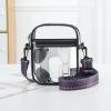 imageBAGAIL Clear Bag Stadium Approved Crossbody Shoulder Messenger Clear Purse with Adjustable Strap02retro Wave