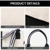 imageBAGAIL Initial Canvas Tote Bag Personalized Birthday Gifts for Women Beach Bag for Teacher Friends Mom WeddingPlain