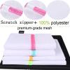 imageBAGAIL Laundry Bags Mesh Wash Bag for Intimates Lingerie and Delicates 5Pcs 1XL2L2MA White