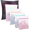imageBAGAIL Laundry Bags Mesh Wash Bag for Intimates Lingerie and Delicates 5Pcs 1XL2L2MA White