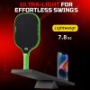 imageBAGAIL Pickleball Paddles USAPA Approved Fiberglass Surface Pickleball Set Lightweight Pickle Ball Rackets with 4 Balls 1 Bag Designed in California for Traction and StabilityGreen