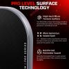 imageBAGAIL Pickleball Paddles USAPA Approved Fiberglass Surface Pickleball Set Lightweight Pickle Ball Rackets with 4 Balls 1 Bag Designed in California for Traction and StabilityGray