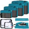 imageBAGAIL 8 Set9 Set Packing Cubes Luggage Packing Organizer for Travel Suitcase Packing Bags for Travel AccessoriesTeal