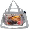 imageBAGAIL Clear Bag Stadium Approved Tote Bag with Front Pocket and Adjustable Shoulder Strap