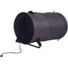 imageBAGAIL 85L Pop Up Laundry Hamper Bucket Cylindric Foldable Clothes Bag Folding Washing BinLarge Capacity Collapsible Drawstring Closure Polyester Laundry Storage Basket with HandlesDark Grey
