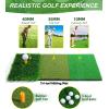 imageBAGAIL Golf Net 10 x 7 ft Heavy Duty Golf Practice Net and TriTurf Mat Portable Golf Net with Carry Bag Golf Training Aid Hitting Driving Chipping Nets for Backyard Outdoor Indoor  G9 Max