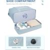 imageBAGAIL Travel Duffel Bag Weekender Bags for Women Overnight Gym Carry On Tote Bag with Wet Pocket Hospital Mom Bag for Labor and Delivery  Extra Large BlackAgridlight Blue