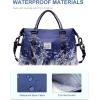 imageBAGAIL Travel Duffel Bag Weekender Bags for Women Overnight Gym Carry On Tote Bag with Wet Pocket Hospital Mom Bag for Labor and Delivery  Extra Large BlackNavy Blue