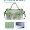 imageBAGAIL Travel Duffel Bag Weekender Bags for Women Overnight Gym Carry On Tote Bag with Wet Pocket Hospital Mom Bag for Labor and Delivery  Extra Large BlackOlive Green