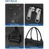 imageBAGAIL Travel Duffel Bag Weekender Bags for Women Overnight Gym Carry On Tote Bag with Wet Pocket Hospital Mom Bag for Labor and Delivery  Extra Large BlackAblack