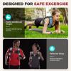 imageBAGAIL Weighted Vest 5lbs10lbs12lbs15lbs20lbs25lbs30lbs Weight Vest with Detachable Phone Pouch Rucking Vest for Women Men Walking Weight Loss Training RunningBlue
