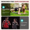 imageBAGAIL Weighted Vest 5lbs10lbs12lbs15lbs20lbs25lbs30lbs Weight Vest with Detachable Phone Pouch Rucking Vest for Women Men Walking Weight Loss Training RunningGreen
