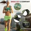 imageBAGAIL Weighted Vest 5lbs10lbs12lbs15lbs20lbs25lbs30lbs Weight Vest with Detachable Phone Pouch Rucking Vest for Women Men Walking Weight Loss Training RunningGreen