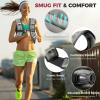 imageBAGAIL Weighted Vest 5lbs10lbs12lbs15lbs20lbs25lbs30lbs Weight Vest with Detachable Phone Pouch Rucking Vest for Women Men Walking Weight Loss Training RunningGrey