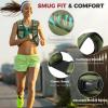 imageBAGAIL Weighted Vest 5lbs10lbs12lbs15lbs20lbs25lbs30lbs Weight Vest with Detachable Phone Pouch Rucking Vest for Women Men Walking Weight Loss Training RunningGreen
