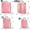 imageBAGAIL 4 Set5 Set6 Set Compression Packing Cubes Travel Accessories Expandable Packing Organizers