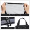 imageBAGAIL 4 Set6 Set Ultralight Compression Packing Cubes Packing Organizer for Travel Accessories Luggage Suitcase Backpack70D FullMesh 6Set Black6Black