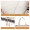 imageBAGAIL 4 Set6 Set Ultralight Compression Packing Cubes Packing Organizer for Travel Accessories Luggage Suitcase Backpack70D FullMesh 6Set Black6Cream