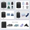 imageBAGAIL 4 Set6 Set Ultralight Compression Packing Cubes Packing Organizer for Travel Accessories Luggage Suitcase Backpack70D FullMesh 6Set BlackBlack