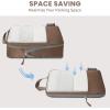imageBAGAIL 4 Set6 Set Ultralight Compression Packing Cubes Packing Organizer for Travel Accessories Luggage Suitcase Backpack70D FullMesh 6Set BlackBrown Mesh