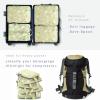 imageBAGAIL 4 Set6 Set Ultralight Compression Packing Cubes Packing Organizer for Travel Accessories Luggage Suitcase Backpack70D FullMesh 6Set BlackGreen Flower