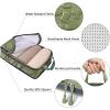 imageBAGAIL 4 Set6 Set Ultralight Compression Packing Cubes Packing Organizer for Travel Accessories Luggage Suitcase Backpack70D FullMesh 6Set BlackMatcha Green Mesh