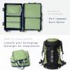 imageBAGAIL 4 Set6 Set Ultralight Compression Packing Cubes Packing Organizer for Travel Accessories Luggage Suitcase Backpack70D FullMesh 6Set BlackMatcha Green