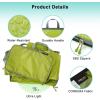 imageBAGAIL 4 Set6 Set Ultralight Compression Packing Cubes Packing Organizer for Travel Accessories Luggage Suitcase Backpack70D FullMesh 6Set BlackMoss Green