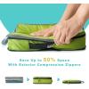imageBAGAIL 4 Set6 Set Ultralight Compression Packing Cubes Packing Organizer for Travel Accessories Luggage Suitcase Backpack70D FullMesh 6Set BlackMoss Green