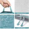 imageBAGAIL 4 Set6 Set Ultralight Compression Packing Cubes Packing Organizer for Travel Accessories Luggage Suitcase Backpack70D FullMesh 6Set BlackThe Dusty Blue