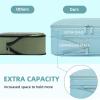 imageBAGAIL 4 Set6 Set8 Set Compression Packing Cubes Travel Accessories Expandable Packing OrganizersBeige HalfMesh 6 Set06Dusty Blue