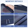 imageBAGAIL 4 Set6 Set8 Set Compression Packing Cubes Travel Accessories Expandable Packing OrganizersBeige HalfMesh 6 Set06Navy