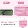 imageBAGAIL 4 Set6 Set8 Set Compression Packing Cubes Travel Accessories Expandable Packing OrganizersBeige HalfMesh 6 Set06Pink