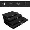 imageBAGAIL 4 Set6 Set8 Set Compression Packing Cubes Travel Accessories Expandable Packing OrganizersBeige HalfMesh 6 Set4Black