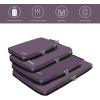 imageBAGAIL 4 Set6 Set8 Set Compression Packing Cubes Travel Accessories Expandable Packing OrganizersBeige HalfMesh 6 Set4Dark Greyish