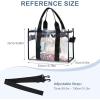 imageBAGAIL 8 Set Packing Cubes Luggage Packing Organizers and Clear Bag Stadium Approved